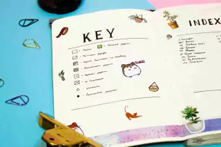 Индекс Bullet Journal