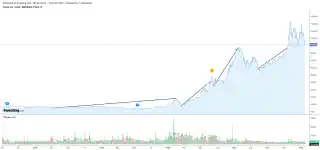 График котировок: Tesla / Тесла